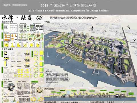 水驿·陆庭——苏州市京杭大运河片区公共空间更新设计