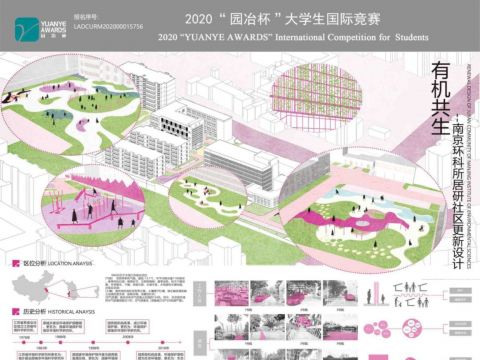 有机共生--南京环科所居研社区更新设计