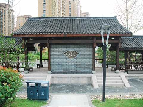 麻泾港滨河绿化工程二期