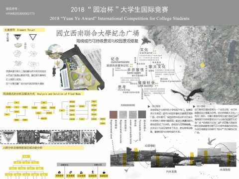 国立西南联合大学纪念广场设计