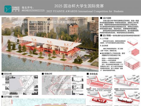“360°隐形无障碍——大跨度社区体育馆设计