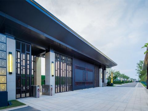 南阳建业十里湖山二期大区