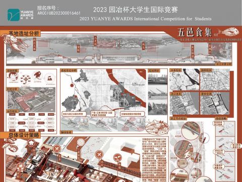 五邑食集——基于甘化工业复兴与侨乡广府美食的饮食文化体验园区设计