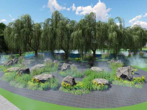 宋庄大地艺术馆景观提升方案