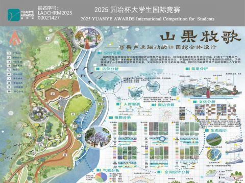 山果牧歌-苹果产业驱动下的田园综合体设计