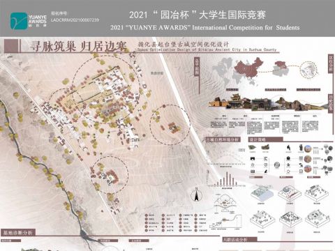 寻脉归巢，归居边塞——循化县起台堡古城空间优化设计