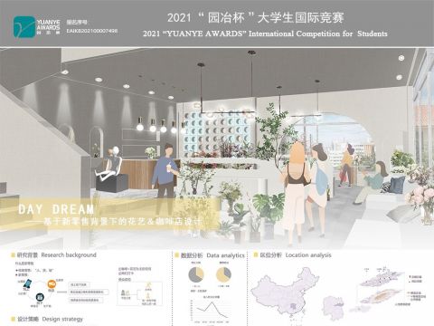 《Daydream——基于新零售背景下的花艺&咖啡店设计》