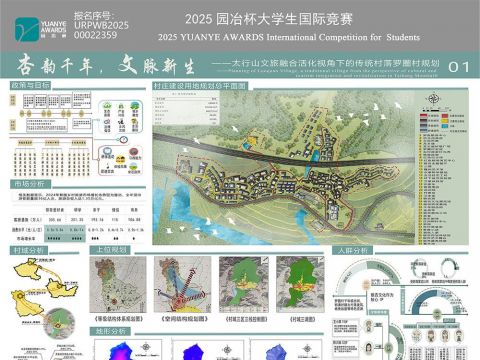 杏韵千年，文脉新生——太行山文旅融合活化视角下的传统村落罗圈村规划