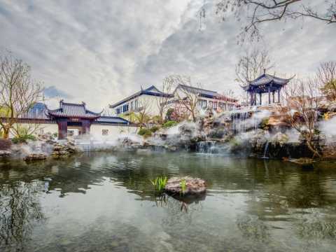 达州蓝光·芙蓉风华示范区景观工程