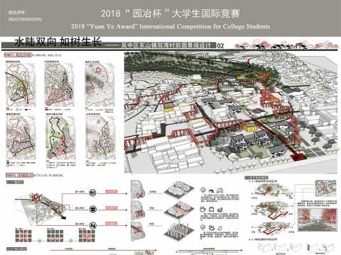 水陆双向 如树生长——吴中区东山镇双湾村田园景观设计