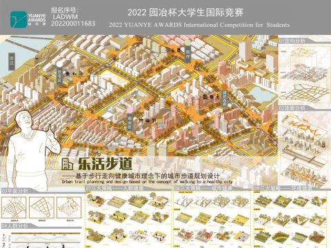 乐活步道—基于步行走向健康城市理念下的城市步道规划设计