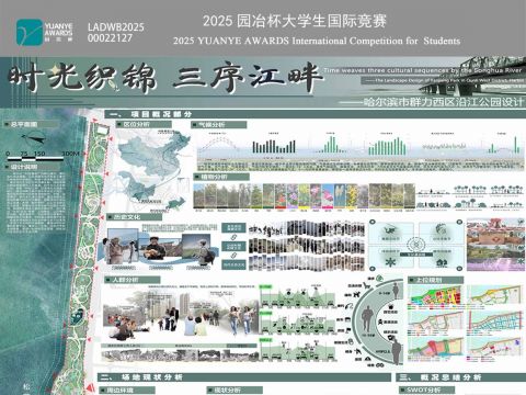 时光织锦 三序江畔-哈尔滨市群力西区沿江公园设计