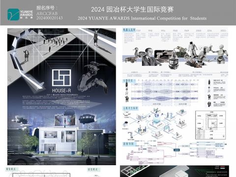 HOUSE-R人机共生---限定条件下的未来居住空间设计