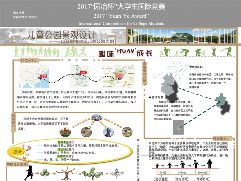 ”趣味‘HUAN’成长“儿童公园景观设计