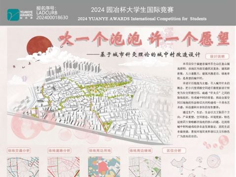 吹一个泡泡 许一个愿望——基于城市针灸理论的城中村改造设计