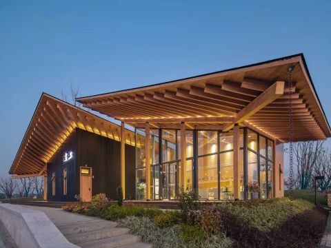 尌林建筑 | 富阳·阳陂湖湿地接待中心