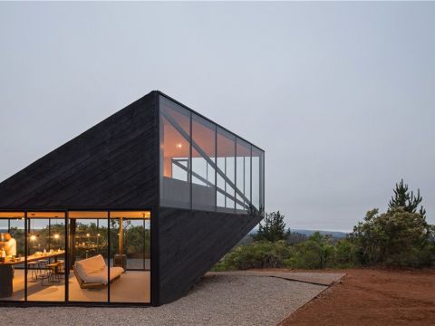 2DM Arquitectos | 智利看海小屋Casa Pre Barco