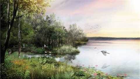 泰国RAMA 9水库生态公园设计