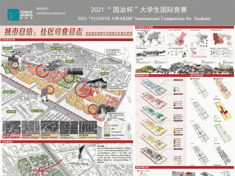 城市自给，社区可食日志——韧性城市视角下内果堰片区城市更新