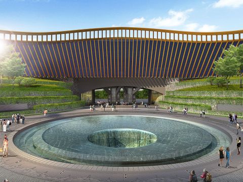 中国北京世界园艺博览会场馆（中国馆）景观工程设计