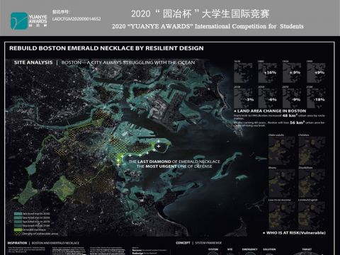 REBUILD BOSTON EMERALD NECKLACE BY RESILIENT DESIGN