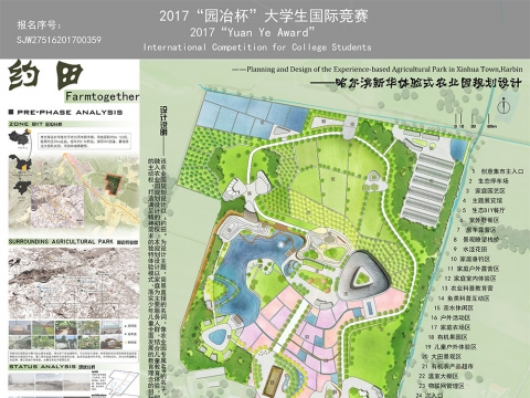 约田——哈尔滨新华体验式农业园规划设计