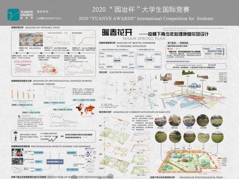 暖春花开——疫情下青少年心理康复花园设计