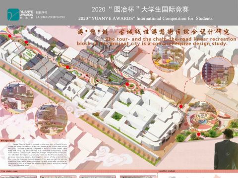 游•憩•链--古城线性游憩街区综合设计研究