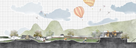 “浔隐·地之痕”重庆市南川区金山镇地形景观设计